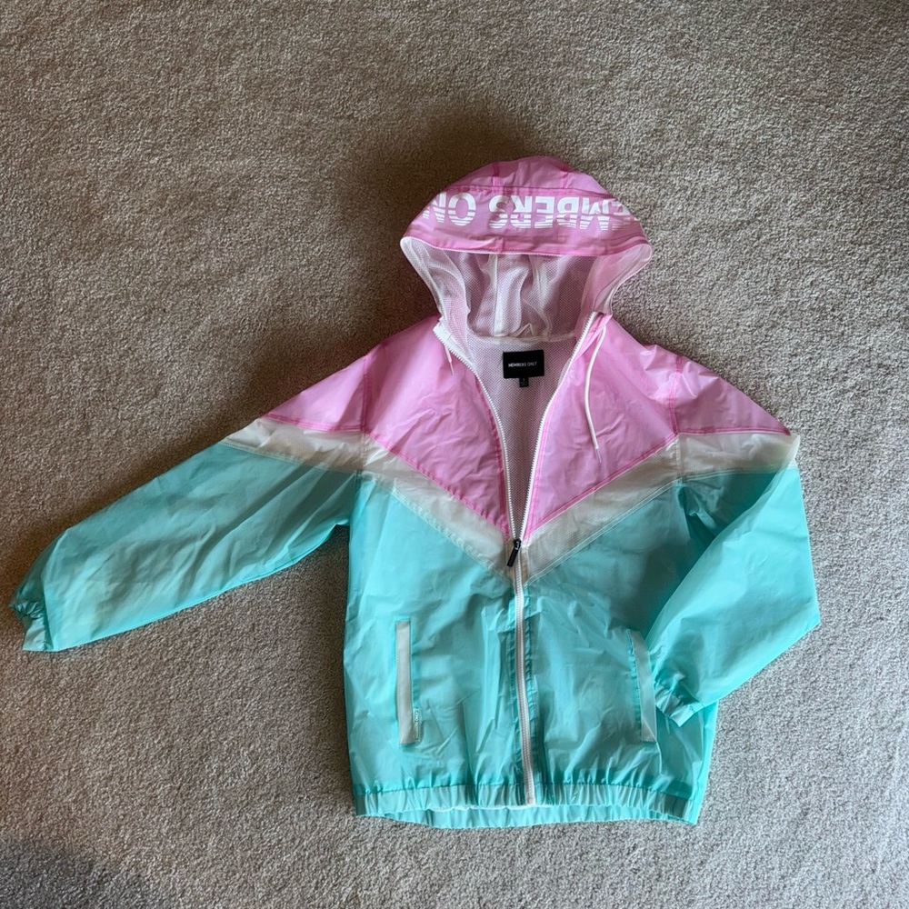 Members Only Women’s Translucent Color Block Jacket